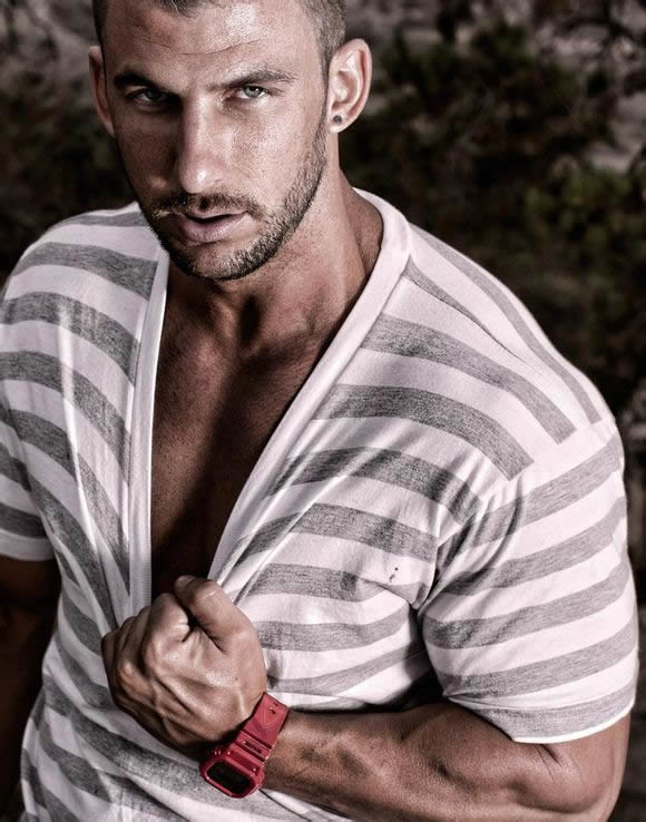 美国肌肉男模健身教练matt mendrun 肌肉猛男