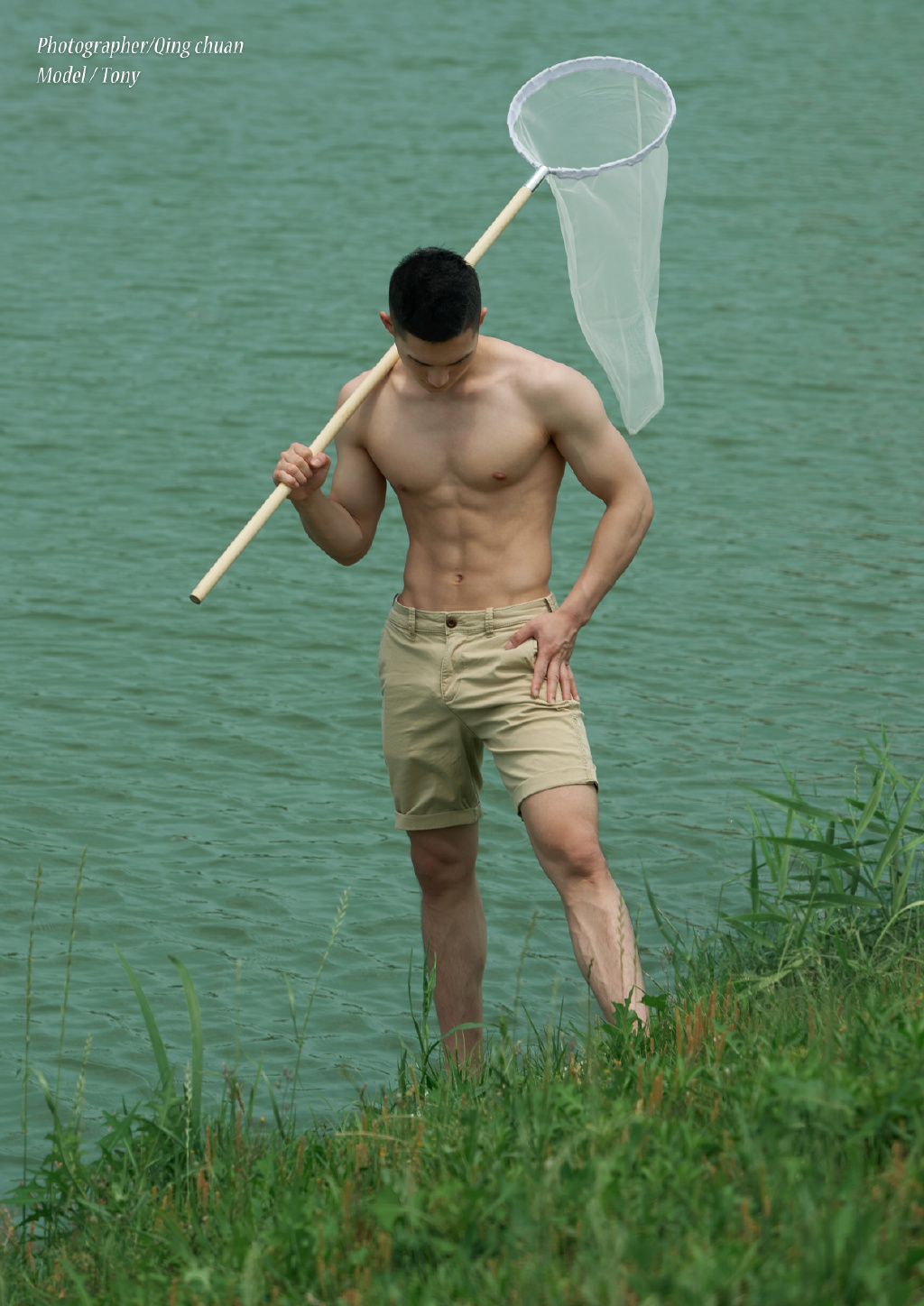 肌肉男模Kino三郎肌肉照 肌肉帅哥消防员写真 东方帅哥 小鲜肉 腹肌 消防员 健身迷网